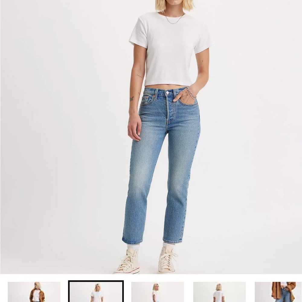 Levi’s wedgie jeans